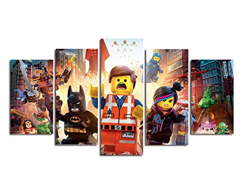 Preisvergleich Produktbild Fünf Aufeinanderfolgende Gemäldelego Justice League-Hintergrundcomputer-Tintenstra...