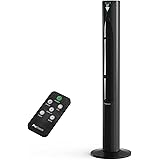 Pro Breeze Ventilatore a torre da 117 cm ultra potente, ventilatore oscillante con motore da 45 W, 3 velocità, 4 modalità ope