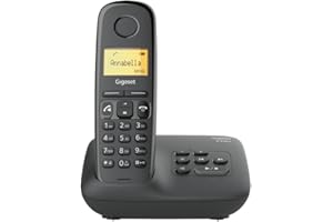Gigaset A270A Téléphone fixe sans fil DECT répondeur Noir