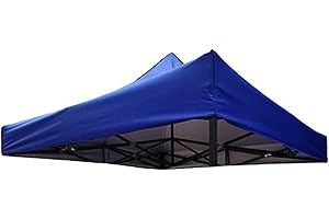SMELEYOU Gazebo Covers Replacement 2x2 m Canopy Replacement Top Pop Up Gazebo Top Canopy Tent For Commercial Instant Shelter Portable Patio Camping (Tops Only)