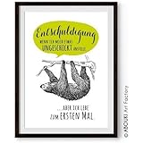 ABOUKI lustiger Kunstdruck - ung