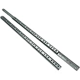 Teleskopik Bilyalı İnce Ray &Ccedil;ekmece Rayı 17x342 35 cm 1 takım (2 adet)