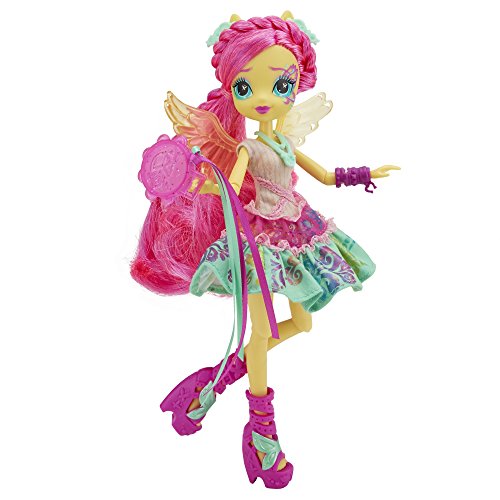 My Little Pony Equestria Girls Rainbow Rocks Fluttershy Rockin Hairstyle Doll