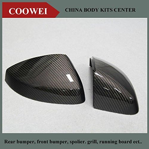 Full Replacement mirror For A3 S3 carbon fiber mirror cover car door mirror 2014 2015 2016-UP without lane assit