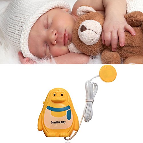 New Sensitive Baby Bed Wetting Urine Sensor Wet Diaper Alarm Detector@Kuntaashop