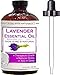Pure Body Naturals Lavender Essential Oil - Big 4 Oz - 100% Pure & Natural Therapeutic Grade - Best Premium Quality Oil From Bulgaria - Used In Aromatherapy & Massage. (1 Pack)