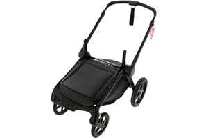 Cubre cesta impermeable para silla Rosy Fuentes - Muy útil para proteger sus cosas de la lluvia y suciedad (Exclusivo para Bugaboo Fox)-negro