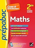 Maths 2de - Prépabac Cours & entraînement: cours, méthodes et exercices progressifs (seconde)