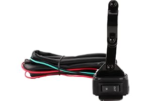 Vinschbrytare tumströmbrytare, praktisk 12 V vinsch brytare tumbrytare kabellängd 2,5 m/8,2 fot för 12 volt ATV/UTV-vinschsys