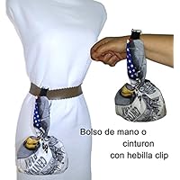 Sac à main ou à la ceinture, estampage New York, d'artisanat, pour mobile, clés, portefeuille, mouchoirs, etc. idéal pour la marche, la danse, etc. Boucle clip pour accrocher où vous le souhaitez. Il devrait être beaucoup, il devient carrément génial.