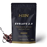 HSN Evolate 2.0 - Chocolate 500g | Whey Protein Isolate CFM. Whey Protein Isolate 90% with DigeZyme&reg; Enzymes. Gluten and Soy