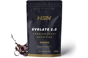 HSN Aislado de Proteína de Suero CFM Evolate 2.0 | Chocolate 500g | Whey Protein Isolate 90% + Enzimas DigeZyme® | No Incluye Dosificador | No-GMO, Vegetariano, Sin Gluten ni Soja