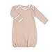 Tadpoles Organic Cotton Sleep Gown, Cocoa, 0-6 Months