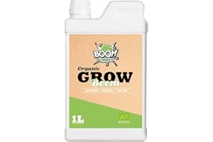 Boom Nutrients | Abono orgánico para crecimiento - 100% Natural | Organic Grow (1L)
