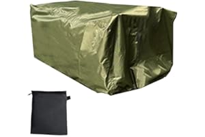 EPHEYFIF Copertura per carrello da esterno, per campeggio, giardinaggio, resistente agli strappi, pieghevole, per giardinaggio, campeggio e shopping (verde militare)