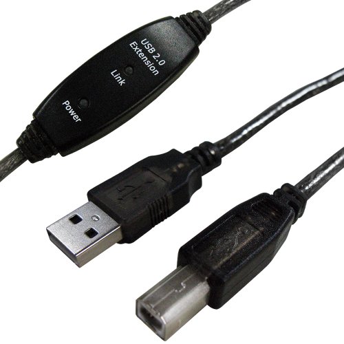 Preisvergleich Produktbild HCL Aktives Druckerkabel, USB 2.0, 15 m