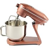 Yui Easy Chef M129 1800w G&uuml;&ccedil;l&uuml; D&ouml;k&uuml;m Metal Stand Mikser Rose