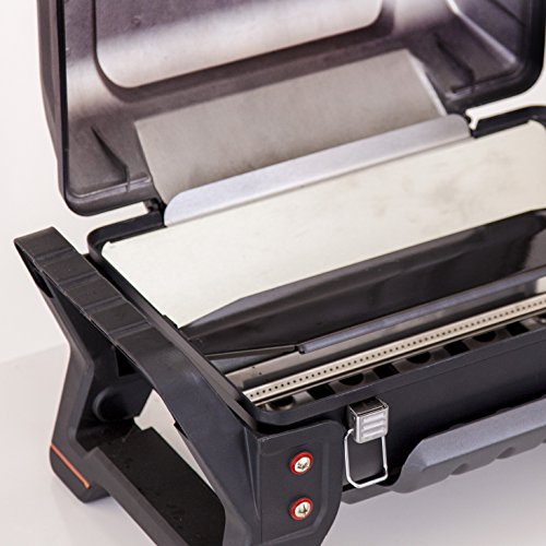 Char-Broil X200 Grill2Go – Tragbarer Gasgrill mit Deckel und Thermometer, Tisch-Gasgrill, Kompaktgasgrill - 3