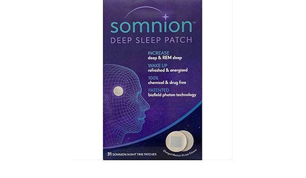 Somnion Deep Sleep Patch Erhoht Den Tiefschlaf Patentierte Biofield Photon Technologie Keine Medikamente Oder Chemikalien 31 Tage Vorrat Amazon De Drogerie Korperpflege
