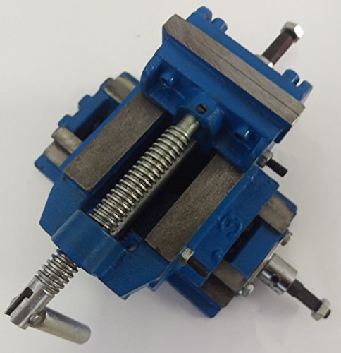 Kreuzschraubstock 75 mm, Schraubstock für Bohrmaschine auf Säule oder normale, robuste Ausführung
