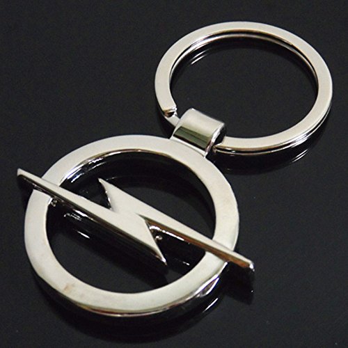 ETMA Portachiavi in Metallo Compatibile con Opel lla001-25
