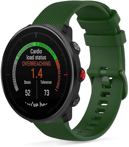 GIOPUEY Silikon-Armband Für Polar Vantage M3 – Weich, Atmungsaktiv, Dunkelblau, Einfach Zu Wechseln