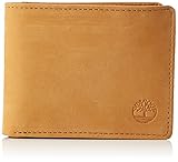 timberland beige nubuck Portemonnaie Timberland Herren Passcase With Coin Pocket Geldbörse, Gelb (Wheat), 1.5x11.5x8.5 cm