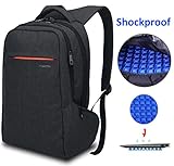 Norsens Antivol Sac à Dos Ordinateur Portable 15.6/14 Pouces Homme Imperméable Sac a Dos PC Portable pour Loisirs/Affaire/Scolaire Noir