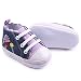 EXIU Baby Girl Boy Canvas Lace Shoes Anti Slip Soft Sole Prewalker Shoes 0-12M