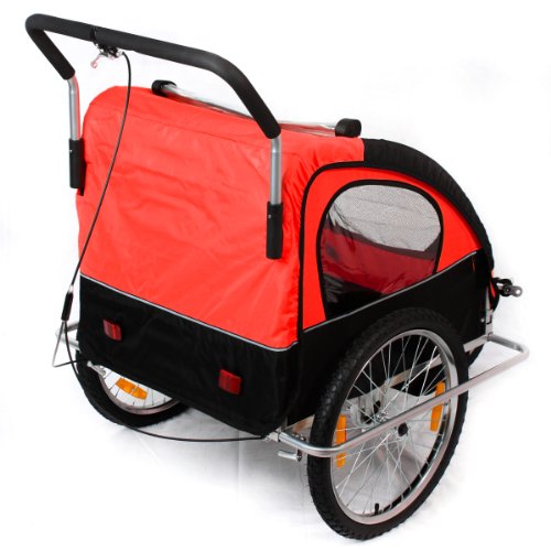 SAMAX 2 in 1 Fahrradanhänger und Jogger - 8