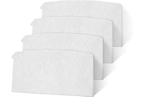 LANMU EU LANMU 4 Stück Abluftfilter Ersatzfilter kompatibel mit Kärcher AD 4 Premium Aschesauger und Trockensauger