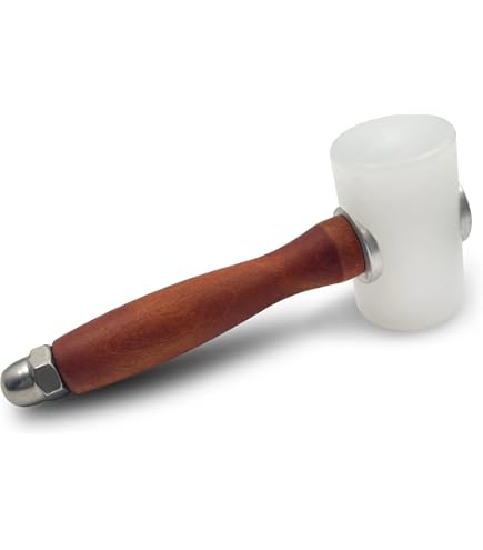 Lederen Snijhamer Houten Handvat Nylon Hamer