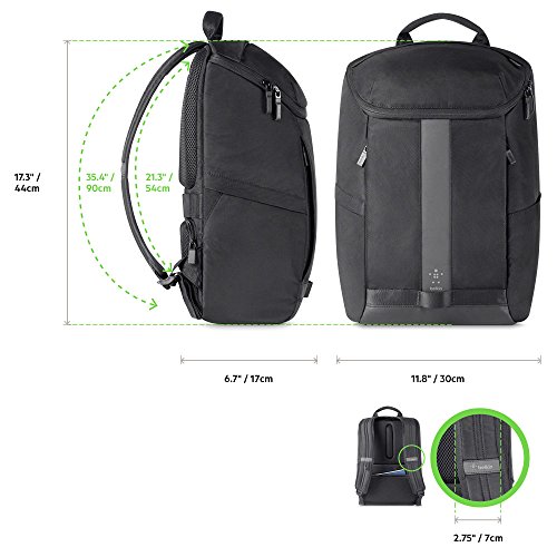Belkin Active Pro Rucksack  15 6 Zoll  Laptop-Tasche  Schwarz