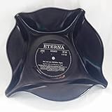 Schallplattenschale Vinyl Upcycling - Silber