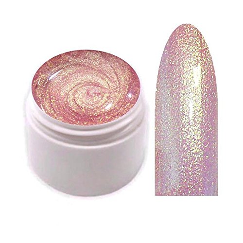 xxl-cosmetic Diamond Farbgel Glitter UV Gel Rose Lumiere DCG-1