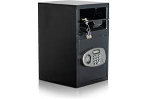 DIADORN Coffre-Fort De Dépôt | Clapet D‘Insertion Verrouillable | Serrure Électronique