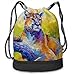 Produktbild Rtytgfdw Multi-Functional Unisex Cougar Portrait Backpack School Sport Gym