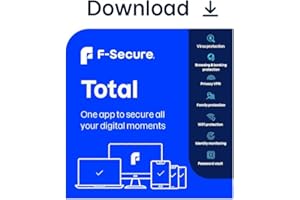 F-Secure Total | 1 Year | 1 Device | PC/Mac/Mobile | Activation Code by email