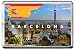 Produktbild C048 BARCELONA KÜHLSCHRANKMAGNET SPAIN TRAVEL REFRIGERATOR MAGNET
