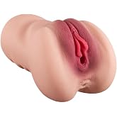 Lolita Shop Ultra Doku Hissiyatı 17.5 Cm B&uuml;y&uuml;k Boy &Ccedil;ift Işlevli Vajina Ve Anal Mast&uuml;rbat&ouml;r