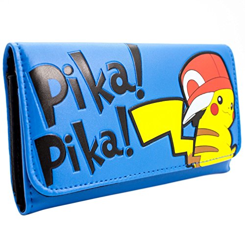 Preisvergleich Produktbild Nintendo Pokemon Pikachu Blau Portemonnaie Geldbörse