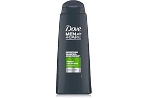 SHEA MOISTURE Dove Men + Care Fresh Clean 2 in 1 Shampoo and Conditioner 400 ml