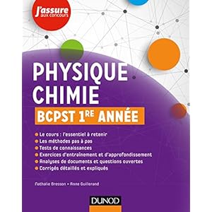 Physique-Chimie BCPST 1re année Livre en Ligne - Telecharger Ebook