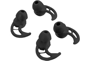 Jerilla Silikonowe zatyczki do uszu do Sony WF-1000XM3/WI-1000X – silikonowe zatyczki do uszu z haczykiem, idealne do uprawiania sportu