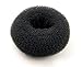 Simplicity Bun Hair Former Doughnut Shaper Ring Hair Dressing Diameter:8cm -10cm (Black)