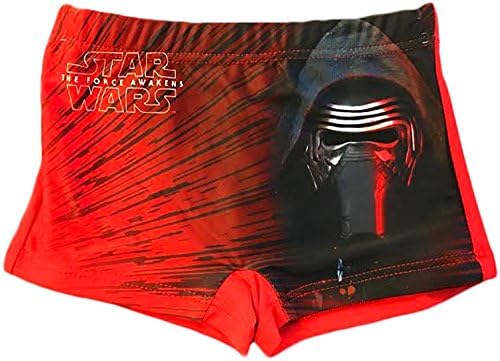 Offical Licensed Disney Boys Star Wars Capt Phasma Kylo Ren Swim Shorts Age 9-10 Years