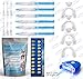 Produktbild KAV PLUS 6 Gel Teeth Whitening PRO Home Kit LED Lazer Licht, X4 Mund Trays + Free Zähne Schatten - Professionelle Zahn Bleach Whitening KIT