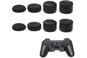 CUZKC Ensemble de 8 pièces Joystick pour Steam Deck OLED,Joystick Caps pour Steam Deck LCD,Silicone Thumb Grip Caps pour Steam Deck