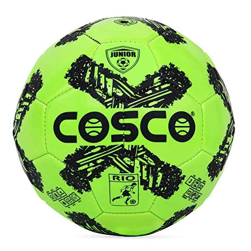 Cosco Rio Polyvinyl Chloride Football, Size 3, (Yellow)