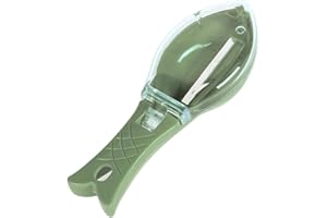 DemiawakingIT Raschiapesce Squamapesce Cucina in Plastica Utensili da Cucina Strumento per Rimuovere Le Squame di Pesce (Verde)